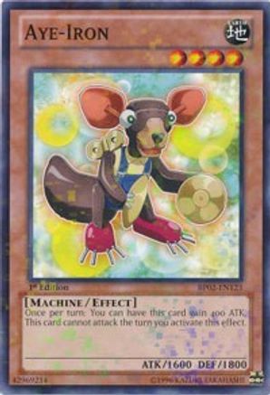 Aye-Iron [BP02-EN123] Mosaic Rare - Yu-Gi-Oh! - Card Brawlers | Quebec | Canada |