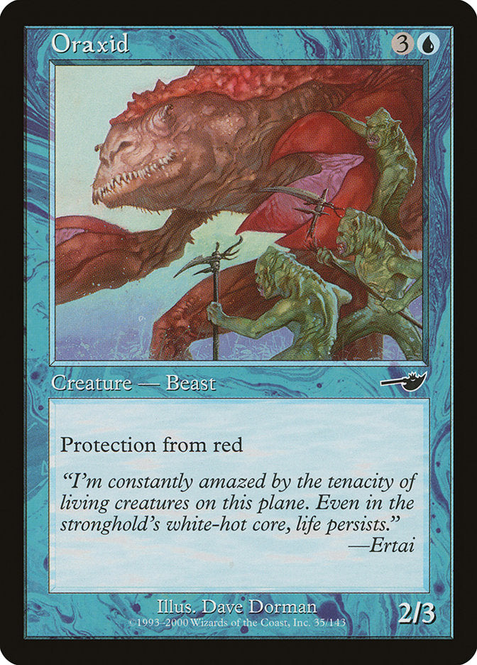 Oraxid [Nemesis] - Magic: The Gathering - Card Brawlers | Quebec | Canada |
