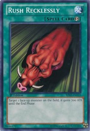 Rush Recklessly [BP02-EN133] Mosaic Rare - Yu-Gi-Oh! - Card Brawlers | Quebec | Canada |
