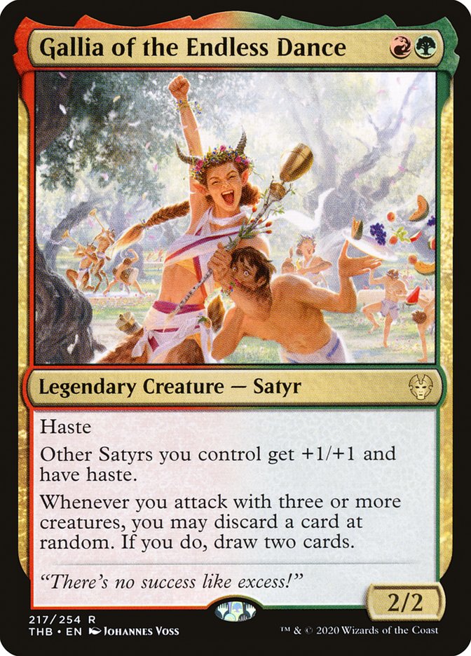 Gallia of the Endless Dance [Theros Beyond Death] - Magic: The Gathering - Card Brawlers | Quebec | Canada |