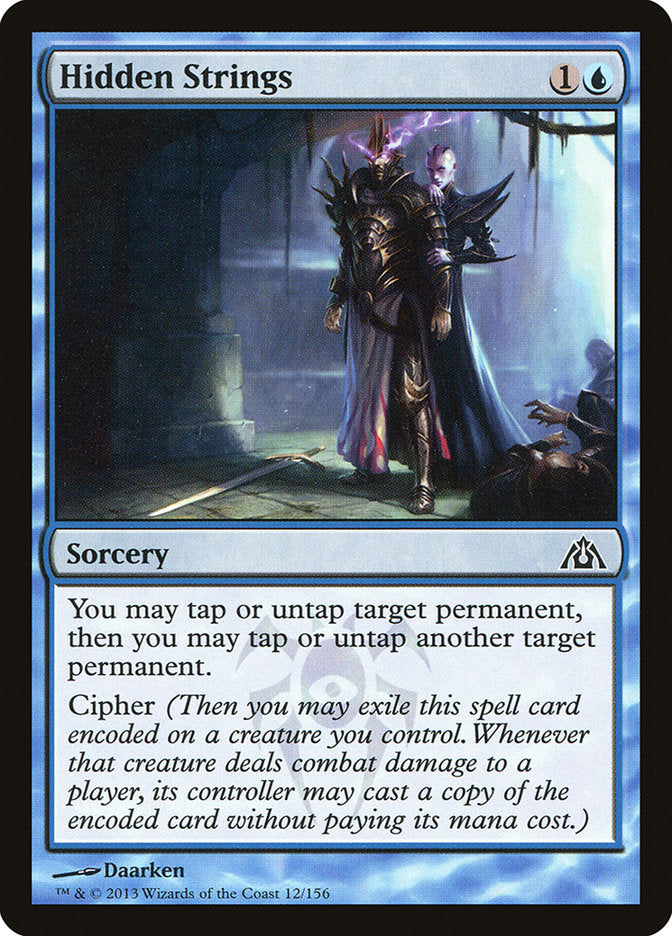 Hidden Strings [Dragon's Maze] - Magic: The Gathering - Card Brawlers | Quebec | Canada |
