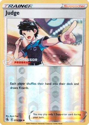 Judge (235/264) - Reverse Holofoil [Professor Program Promos]