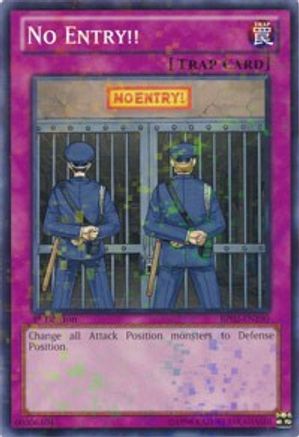 No Entry!! [BP02-EN190] Mosaic Rare - Yu-Gi-Oh! - Card Brawlers | Quebec | Canada |