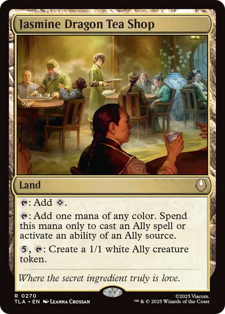 Jasmine Dragon Tea Shop [Avatar: The Last Airbender] - Magic: The Gathering - Card Brawlers | Quebec | Canada |