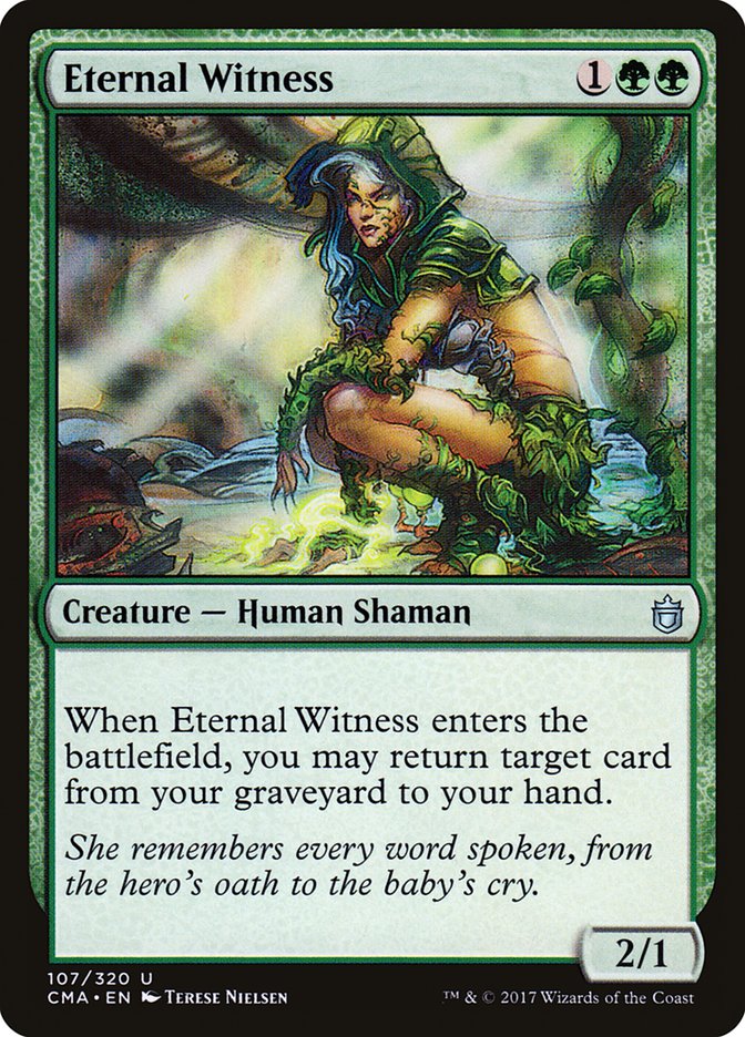 Eternal Witness [Commander Anthology] - Magic: The Gathering - Card Brawlers | Quebec | Canada |