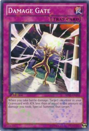 Damage Gate [BP02-EN205] Mosaic Rare - Yu-Gi-Oh! - Card Brawlers | Quebec | Canada |