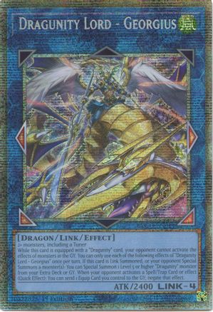 Dragunity Lord - Georgius [BLGG-EN014] Starlight Rare