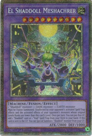 El Shaddoll Meshachrer [BLGG-EN022] Starlight Rare