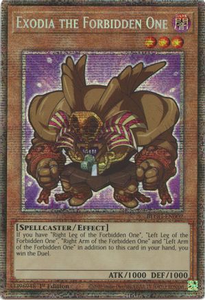 Exodia the Forbidden One [BLGG-EN002] Starlight Rare