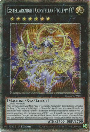 Exstellarknight Constellar Ptolemy Omega 7 [BLGG-EN018] Starlight Rare