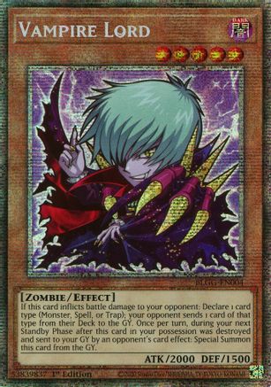 Vampire Lord [BLGG-EN004] Starlight Rare