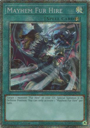 Mayhem Fur Hire [BLGG-EN116] Starfoil Rare