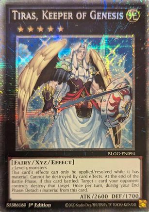 Tiras, Keeper of Genesis [BLGG-EN094] Starlight Rare