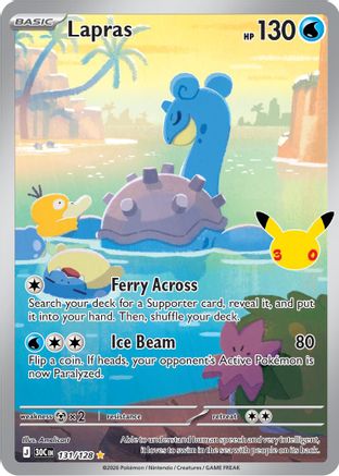 Lapras (131/128/128) - Holofoil [ME 30th Celebration]