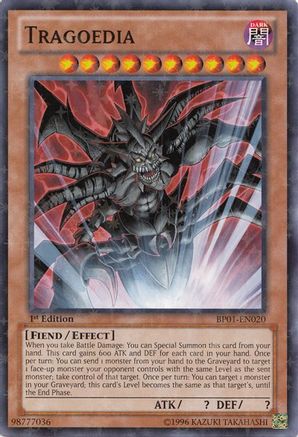 Tragoedia [BP01-EN020] Starfoil Rare - Yu-Gi-Oh! - Card Brawlers | Quebec | Canada |