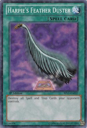 Harpie's Feather Duster [BP01-EN035] Starfoil Rare - Yu-Gi-Oh! - Card Brawlers | Quebec | Canada |