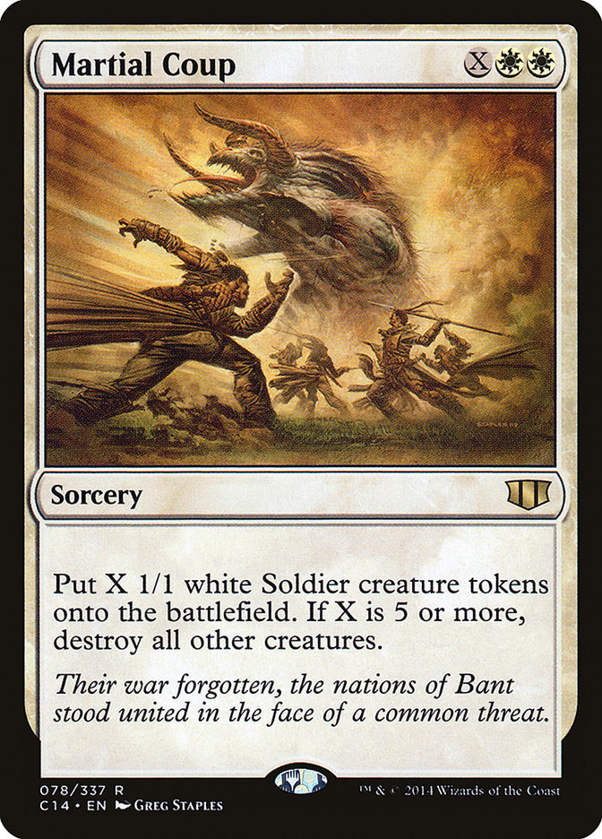 Martial Coup [Commander 2014] - Magic: The Gathering - Card Brawlers | Quebec | Canada |