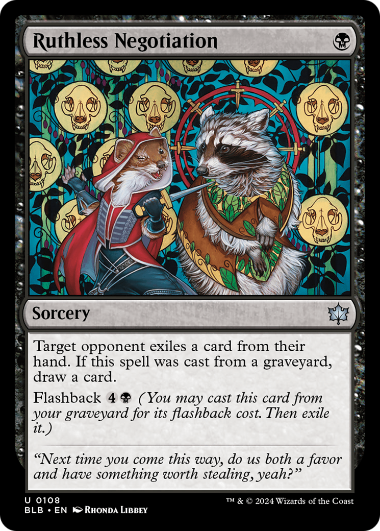 Ruthless Negotiation [Bloomburrow] - Magic: The Gathering - Card Brawlers | Quebec | Canada |