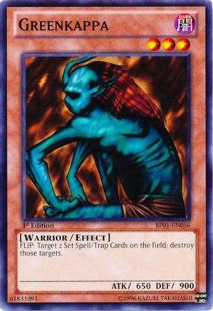 Greenkappa [BP01-EN056] Starfoil Rare - Yu-Gi-Oh! - Card Brawlers | Quebec | Canada |