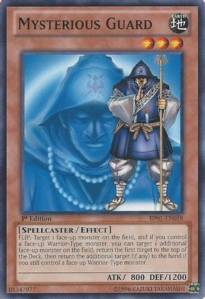 Mysterious Guard [BP01-EN058] Starfoil Rare - Yu-Gi-Oh! - Card Brawlers | Quebec | Canada |