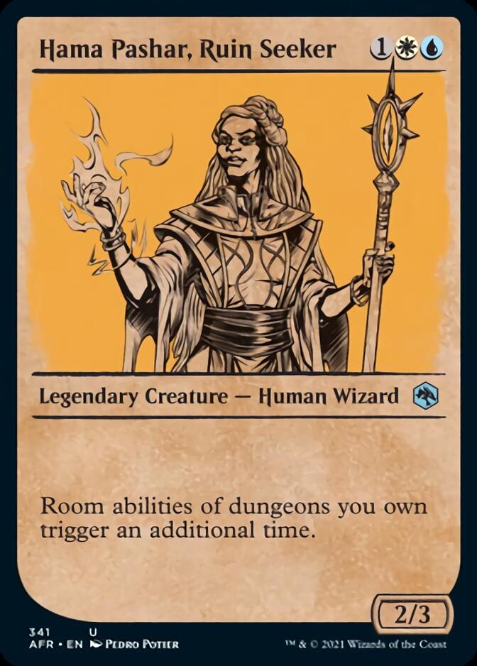 Hama Pashar, Ruin Seeker (Showcase) [Dungeons & Dragons: Adventures in the Forgotten Realms] - Magic: The Gathering - Card Brawlers | Quebec | Canada |