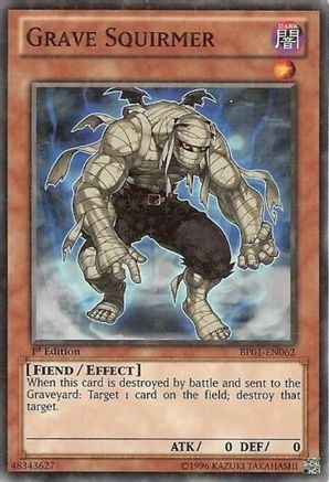Grave Squirmer [BP01-EN062] Starfoil Rare - Yu-Gi-Oh! - Card Brawlers | Quebec | Canada |