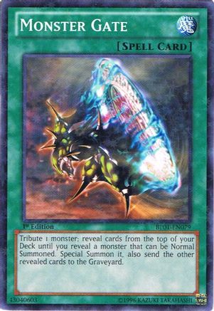 Monster Gate [BP01-EN079] Starfoil Rare - Yu-Gi-Oh! - Card Brawlers | Quebec | Canada |