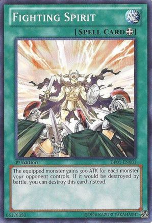 Fighting Spirit [BP01-EN081] Starfoil Rare - Yu-Gi-Oh! - Card Brawlers | Quebec | Canada |