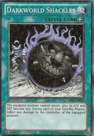 Darkworld Shackles [BP01-EN083] Starfoil Rare - Yu-Gi-Oh! - Card Brawlers | Quebec | Canada |