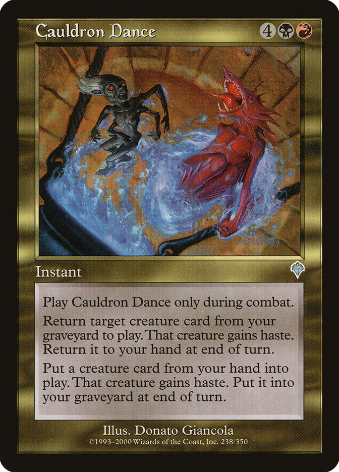 Cauldron Dance [Invasion] - Magic: The Gathering - Card Brawlers | Quebec | Canada |