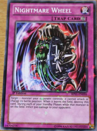 Nightmare Wheel [BP01-EN096] Starfoil Rare - Yu-Gi-Oh! - Card Brawlers | Quebec | Canada |