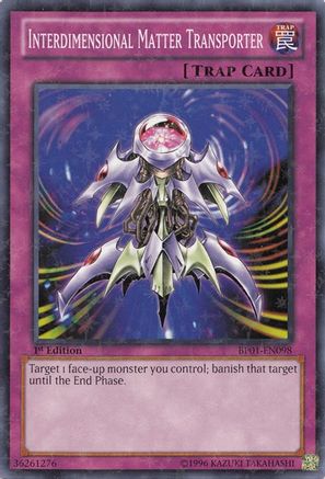 Interdimensional Matter Transporter [BP01-EN098] Starfoil Rare - Yu-Gi-Oh! - Card Brawlers | Quebec | Canada |