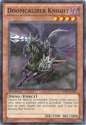 Doomcaliber Knight [BP01-EN141] Starfoil Rare - Yu-Gi-Oh! - Card Brawlers | Quebec | Canada |