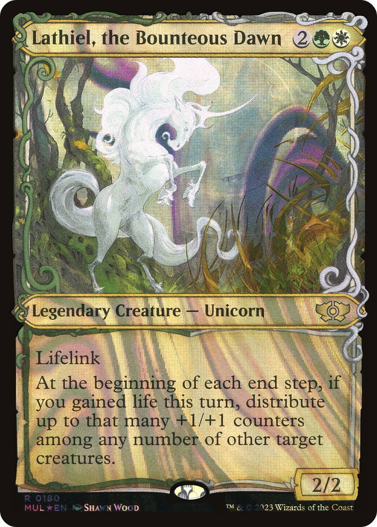 Lathiel, the Bounteous Dawn (Halo Foil) [Multiverse Legends] - Magic: The Gathering - Card Brawlers | Quebec | Canada |