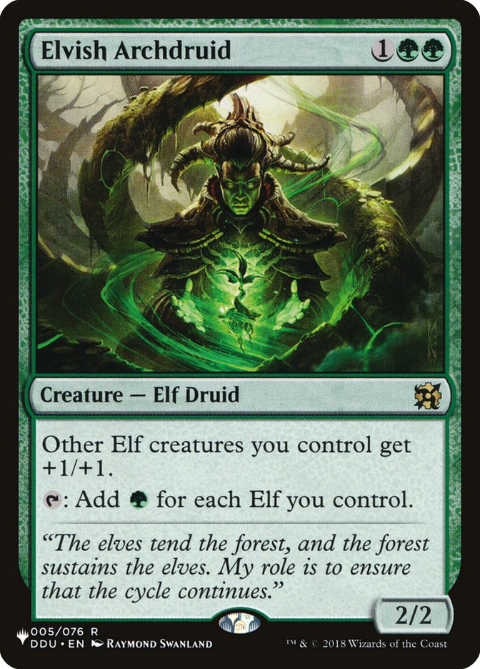 Elvish Archdruid [The List] - Magic: The Gathering - Card Brawlers | Quebec | Canada |