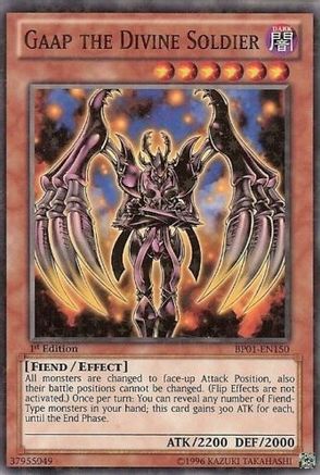 Gaap the Divine Soldier [BP01-EN150] Starfoil Rare - Yu-Gi-Oh! - Card Brawlers | Quebec | Canada |
