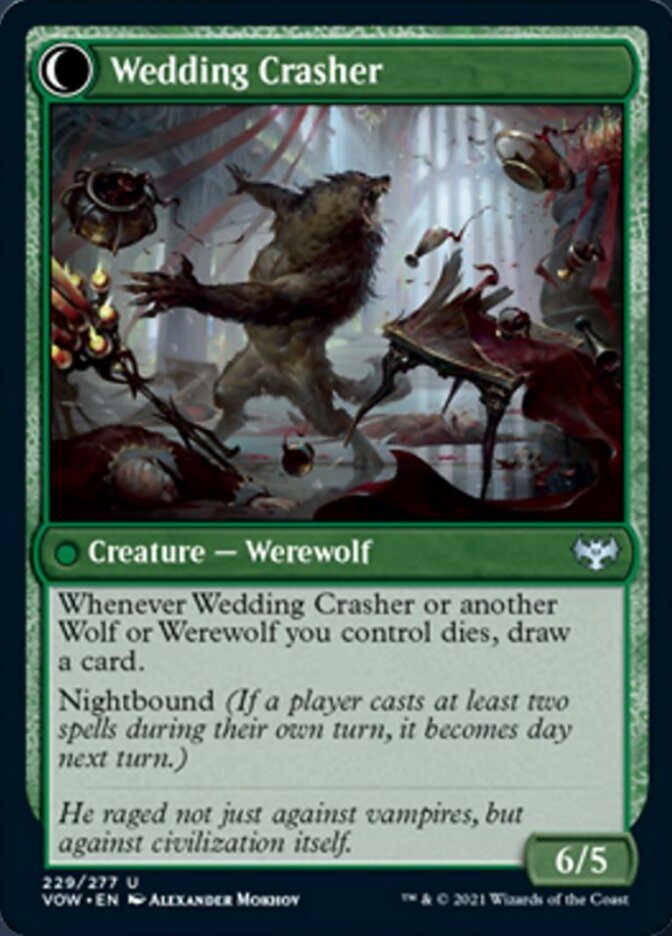 Wolfkin Outcast // Wedding Crasher [Innistrad: Crimson Vow] - Magic: The Gathering - Card Brawlers | Quebec | Canada |