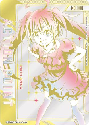 Action Point Card (AP02*) (Serial Numbered) (UE20BT/TSK-1-AP02) - UE20BT That Time I Got Reincarnated as a Slime