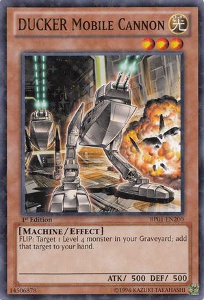 DUCKER Mobile Cannon [BP01-EN200] Starfoil Rare - Yu-Gi-Oh! - Card Brawlers | Quebec | Canada |