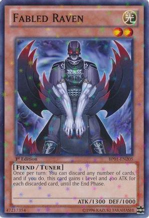 Fabled Raven [BP01-EN205] Starfoil Rare - Yu-Gi-Oh! - Card Brawlers | Quebec | Canada |