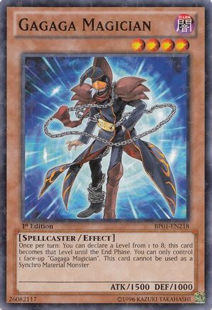 Gagaga Magician [BP01-EN218] Starfoil Rare - Yu-Gi-Oh! - Card Brawlers | Quebec | Canada |