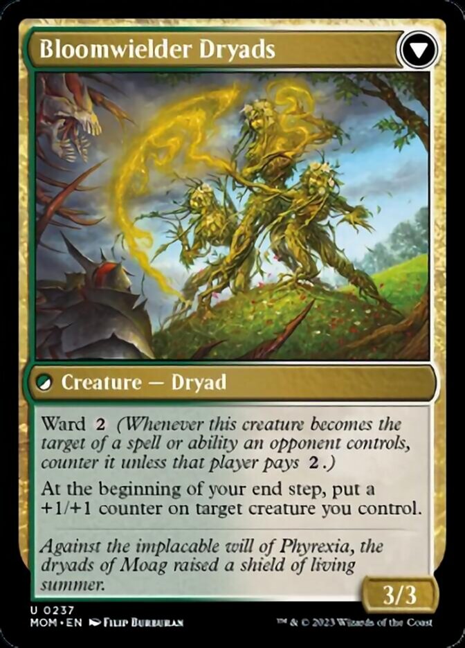 Invasion of Moag // Bloomweaver Dryads [March of the Machine] - Magic: The Gathering - Card Brawlers | Quebec | Canada |