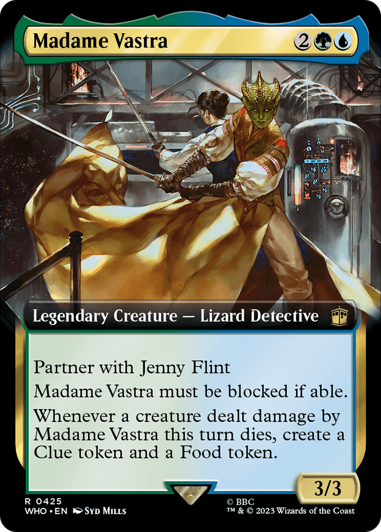 Madame Vastra (Extended Art) [Doctor Who] - Magic: The Gathering - Card Brawlers | Quebec | Canada |