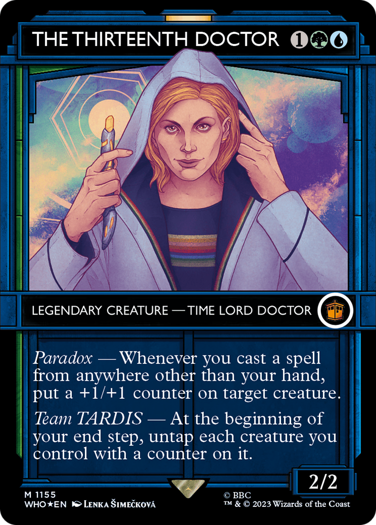 The Thirteenth Doctor (Showcase) (Surge Foil) [Doctor Who] - Magic: The Gathering - Card Brawlers | Quebec | Canada |