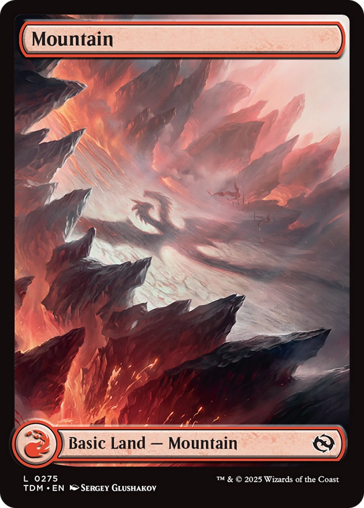 Mountain (0275) [Tarkir: Dragonstorm] - Magic: The Gathering - Card Brawlers | Quebec | Canada |
