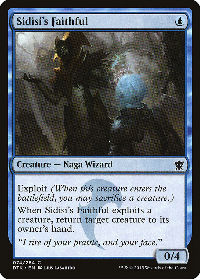 Sidisi's Faithful [Dragons of Tarkir] - Magic: The Gathering - Card Brawlers | Quebec | Canada |