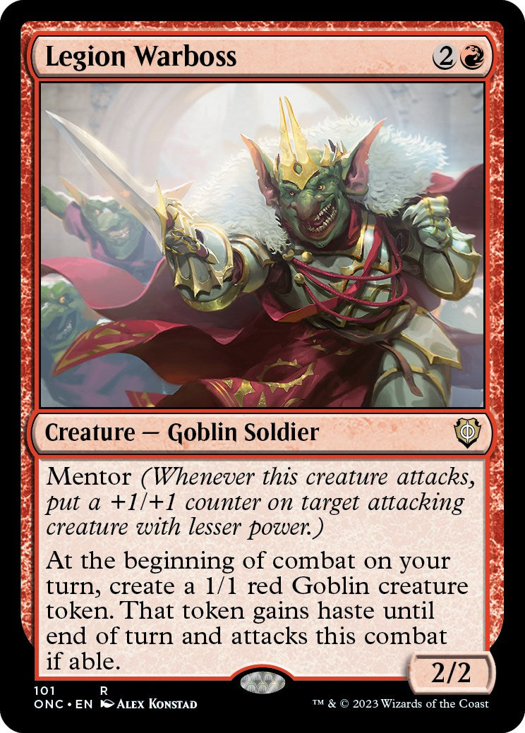 Legion Warboss [Phyrexia: All Will Be One Commander] - Magic: The Gathering - Card Brawlers | Quebec | Canada |