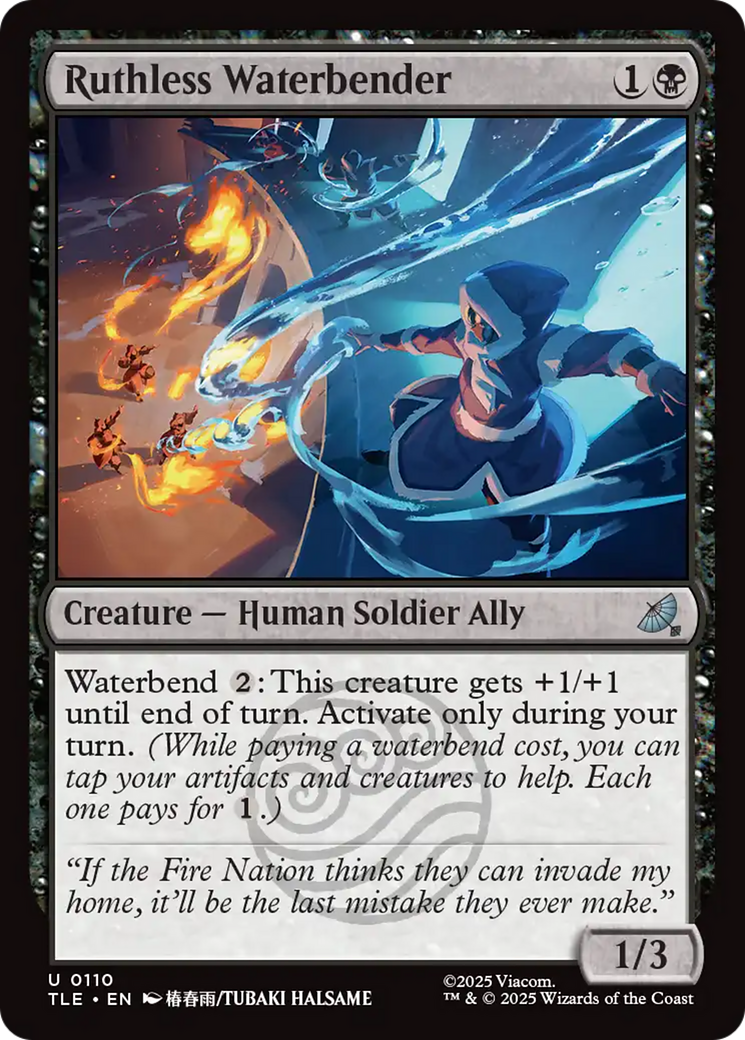 Ruthless Waterbender [Avatar: The Last Airbender: Eternal-Legal] - Magic: The Gathering - Card Brawlers | Quebec | Canada |