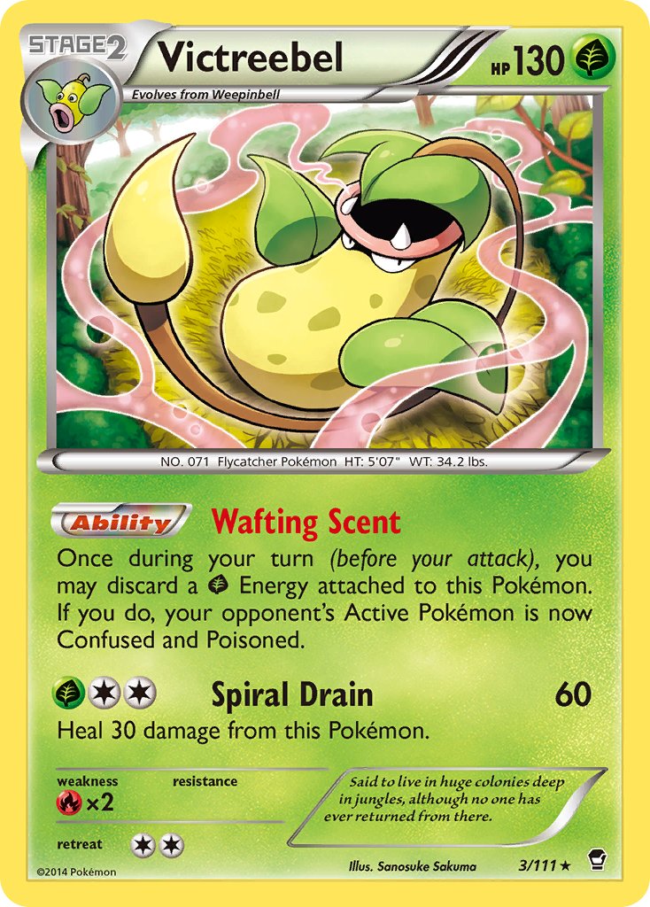 Victreebel (3/111) (Theme Deck Exclusive) [XY: Furious Fists] - Pokémon - Card Brawlers | Quebec | Canada |