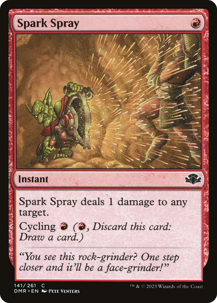 Spark Spray [Dominaria Remastered] - Magic: The Gathering - Card Brawlers | Quebec | Canada |